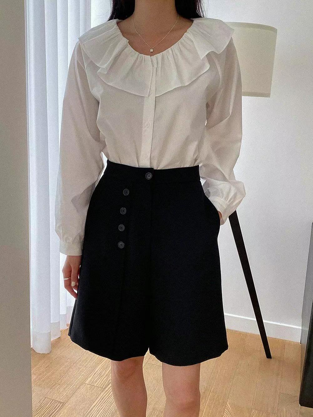 DRESS UP東大門㊣實拍女裝新款推薦25秋冬時尚熱賣襯衫蕾絲衫DRESS UP襯衫/蕾絲衫