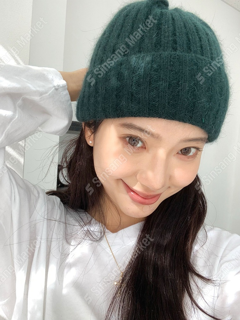 NICEALICE東大門㊣實拍女士新品25秋冬熱賣時尚人氣帽子安哥拉NICEALICE帽子圖色2