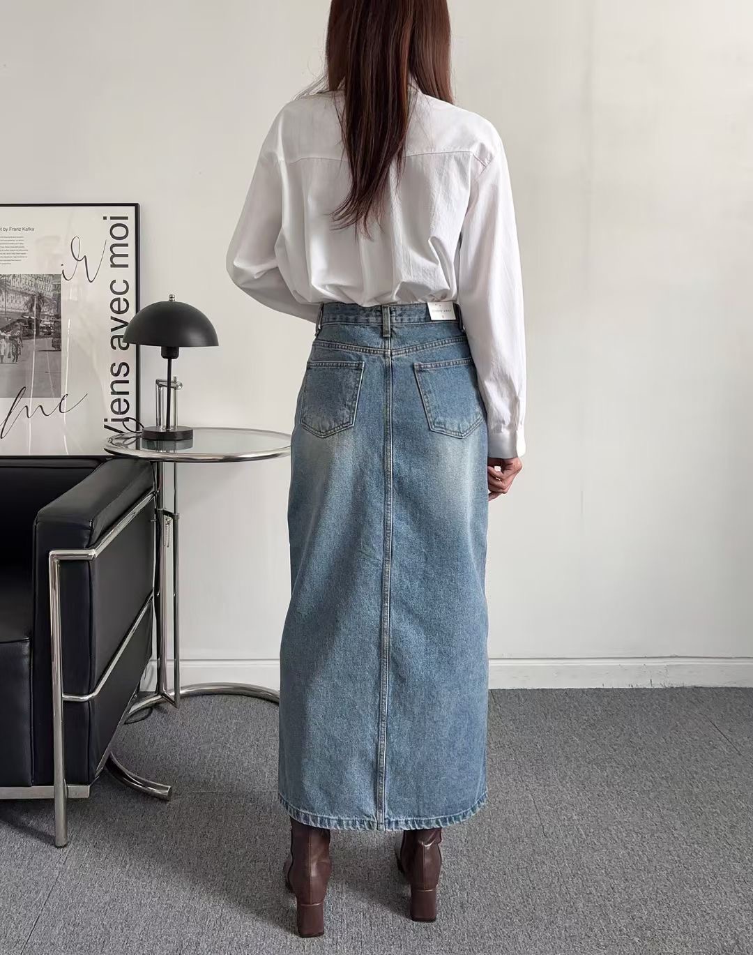 STUDIO-GRAY 스튜디오그레이韓國代購㊣女士新品真品長裙STUDIO-GRAY長裙