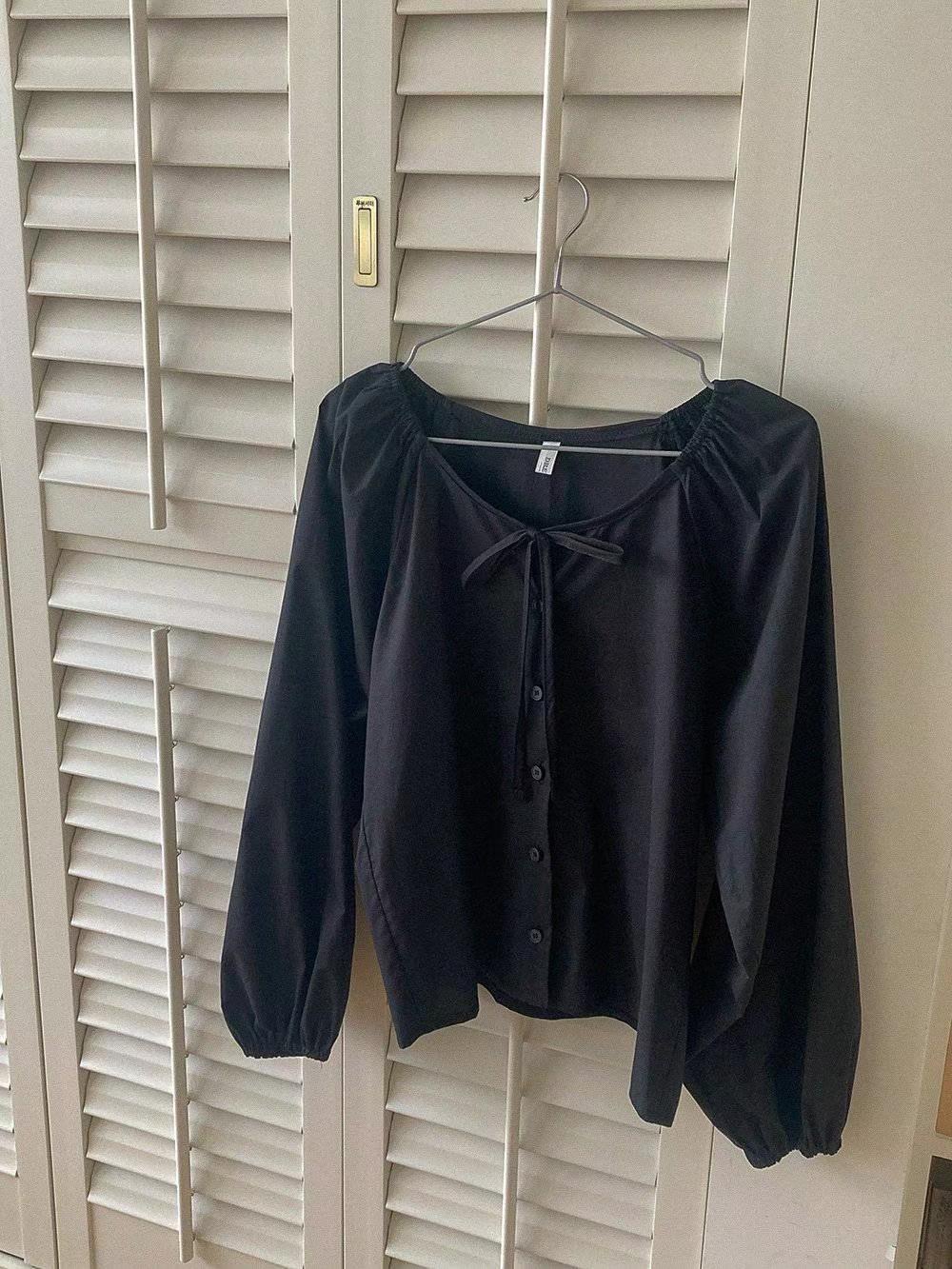 DRESS UP韓國代購㊣女裝新款推薦真品休閑熱賣25秋冬襯衫蕾絲衫DRESS UP襯衫/蕾絲衫圖色2
