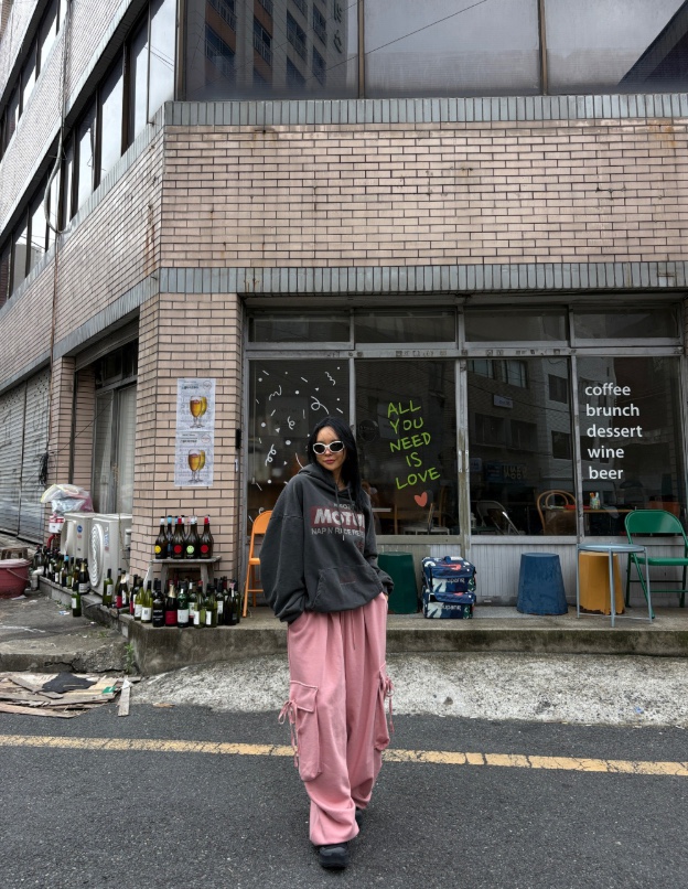 KSUBI東大門㊣實拍女士新品職業25秋冬時尚推薦人氣休閑衛衣KSUBI衛衣