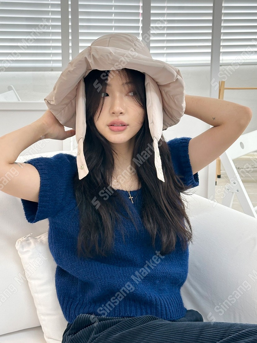 NICEALICE東大門㊣代購女裝新款休閑熱賣真品帽子漁夫帽圓領NICEALICE帽子