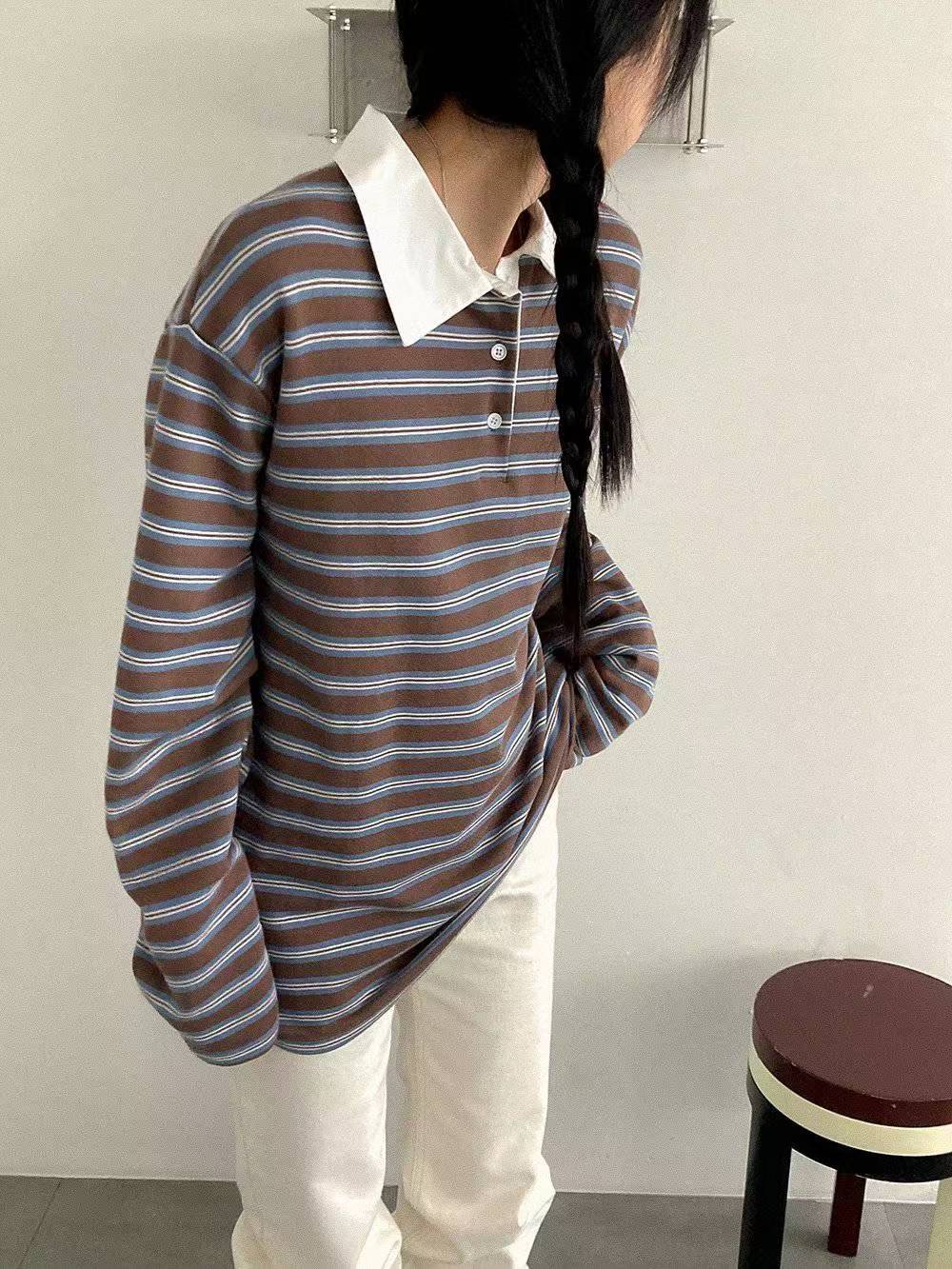 DRESS UP東大門㊣直郵女裝新款真品人氣休閑職業時尚長袖T恤DRESS UP長袖T恤