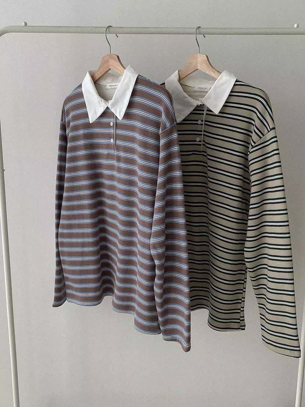 DRESS UP東大門㊣直郵女裝新款真品人氣休閑職業時尚長袖T恤DRESS UP長袖T恤
