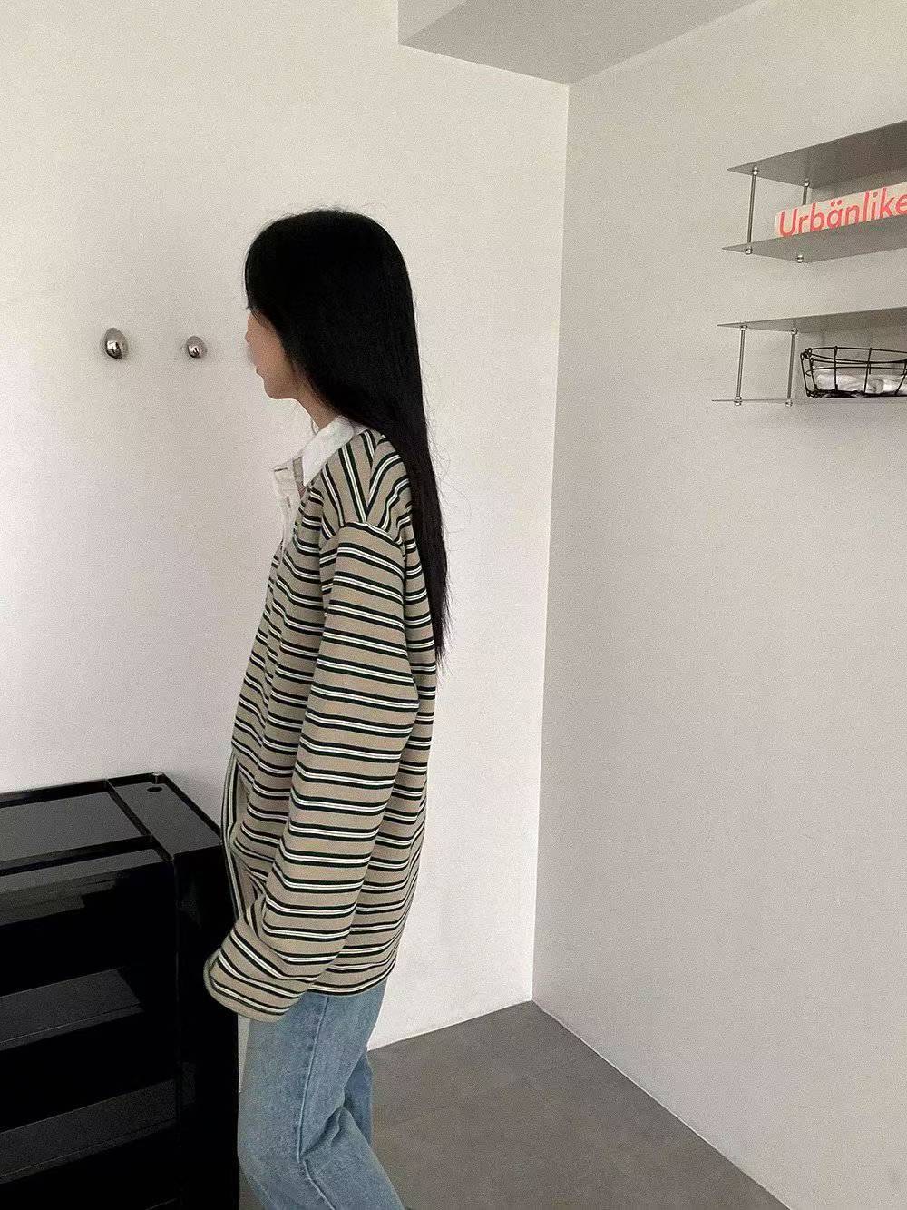 DRESS UP東大門㊣直郵女裝新款真品人氣休閑職業時尚長袖T恤DRESS UP長袖T恤