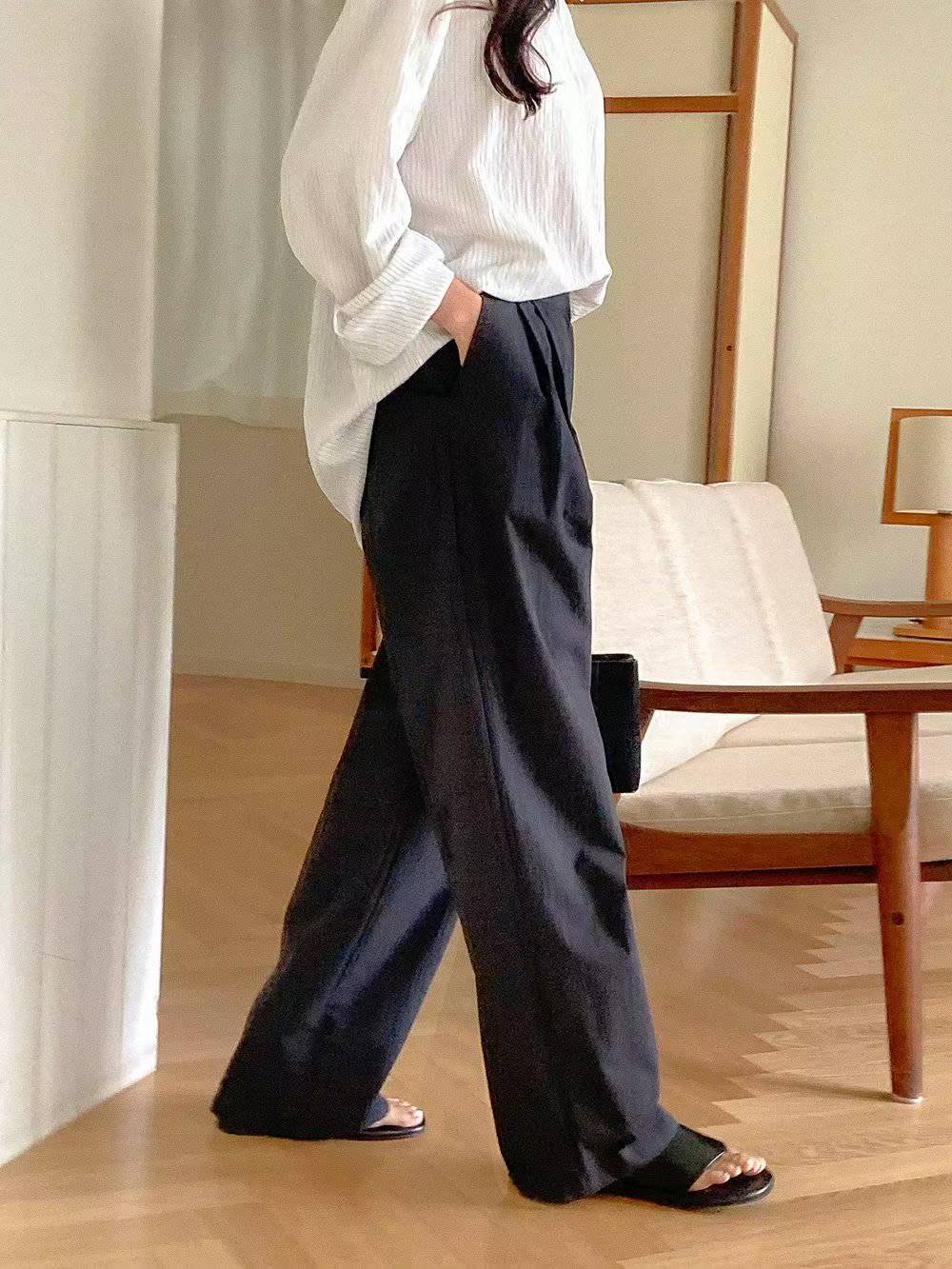 DRESS UP東大門㊣直郵女裝新款25秋冬時尚人氣真品休閑休閑褲DRESS UP休閑褲