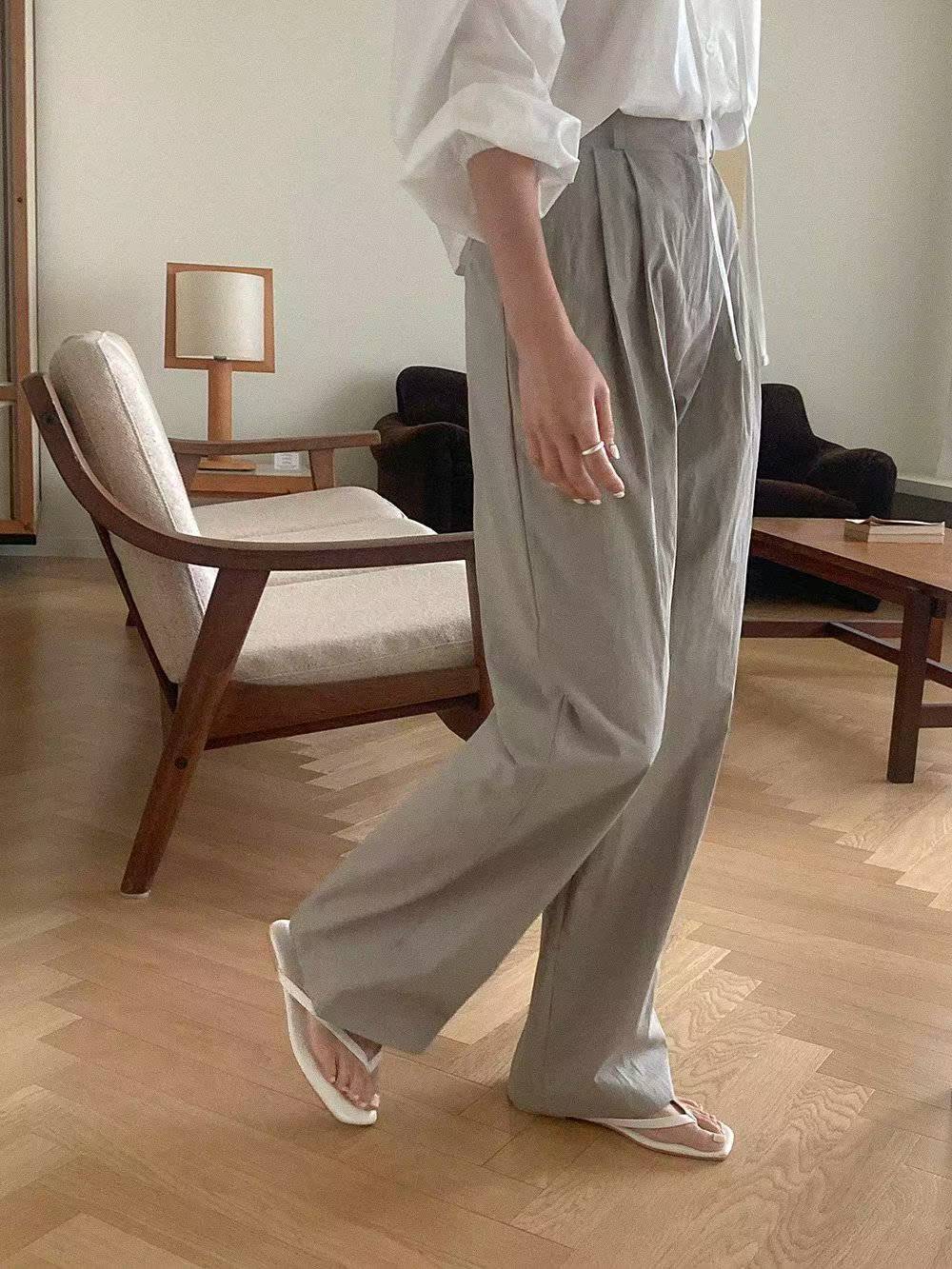 DRESS UP東大門㊣直郵女裝新款25秋冬時尚人氣真品休閑休閑褲DRESS UP休閑褲