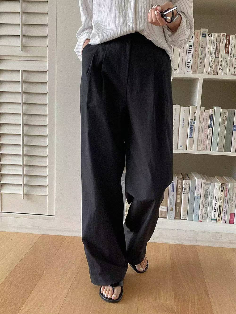 DRESS UP東大門㊣直郵女裝新款25秋冬時尚人氣真品休閑休閑褲DRESS UP休閑褲圖色1