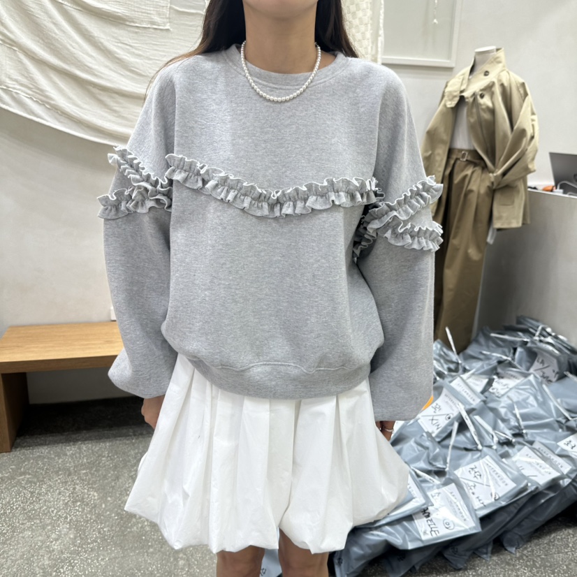 AFTERNOON東大門㊣直郵女裝新款休閑真品熱賣職業時尚人氣衛衣AFTERNOON衛衣圖色1