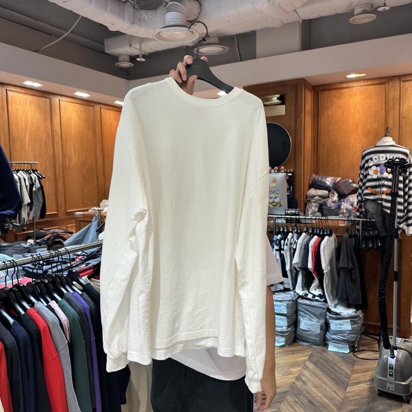 GARMENT-P東大門㊣實拍女士新品推薦職業休閑人氣真品長袖T恤GARMENT長袖T恤圖色1