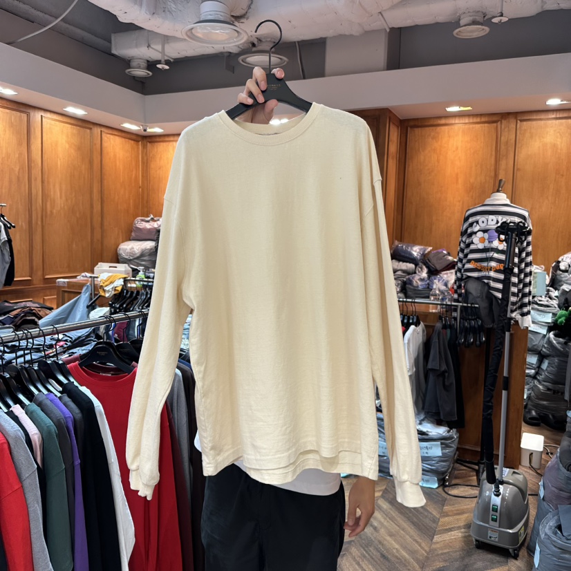 GARMENT-P東大門㊣實拍女士新品推薦職業休閑人氣真品長袖T恤GARMENT長袖T恤圖色2