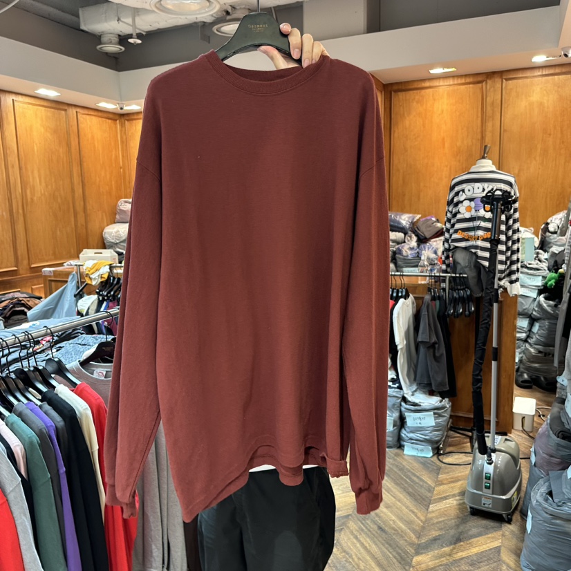 GARMENT-P東大門㊣實拍女士新品推薦職業休閑人氣真品長袖T恤GARMENT長袖T恤圖色4
