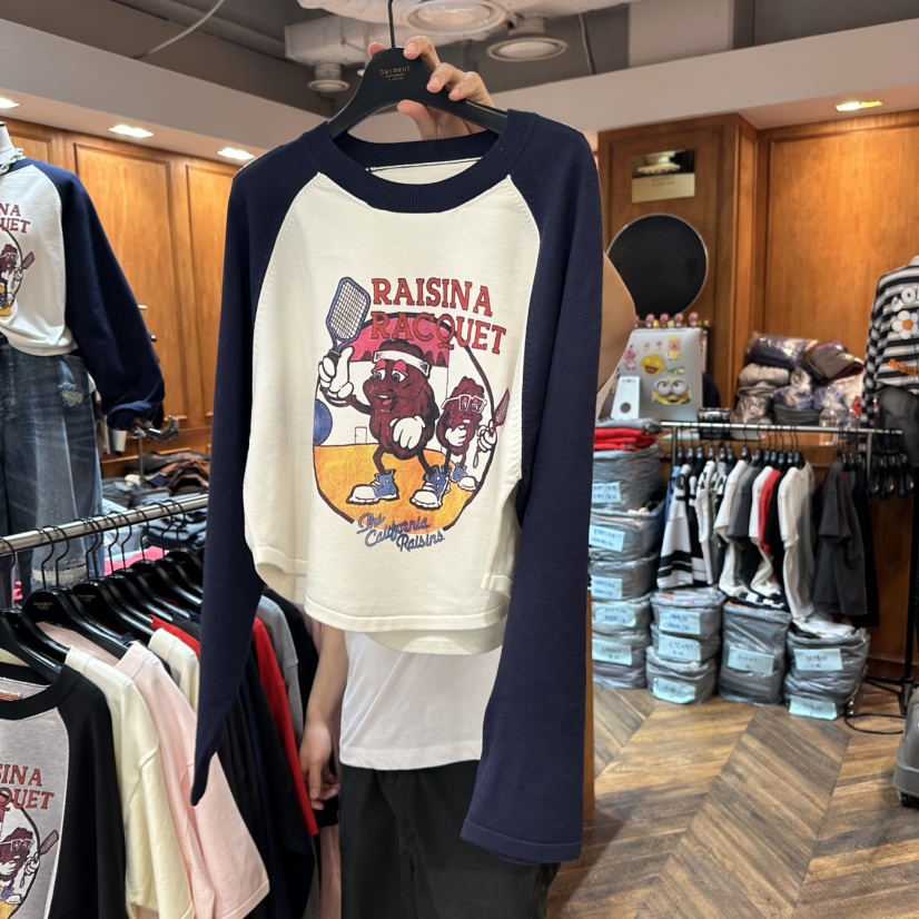 GARMENT-P東大門㊣直郵女裝新款推薦25秋冬時尚職業長袖T恤GARMENT長袖T恤圖色1