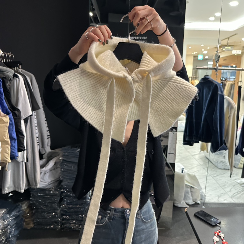 ELF-L韓國直郵㊣女士新品推薦職業25秋冬時尚熱賣休閑假領PROJECT ELF/ELF-L假領圖色1