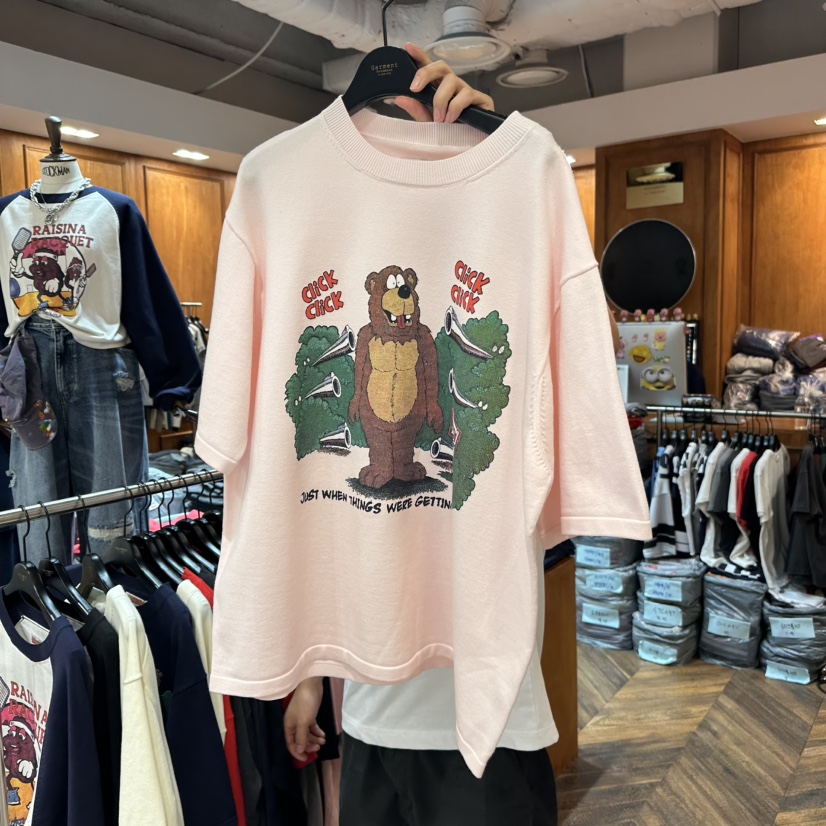 GARMENT-P東大門㊣直郵女裝新款熱賣真品人氣推薦25秋冬T恤GARMENTT恤圖色2