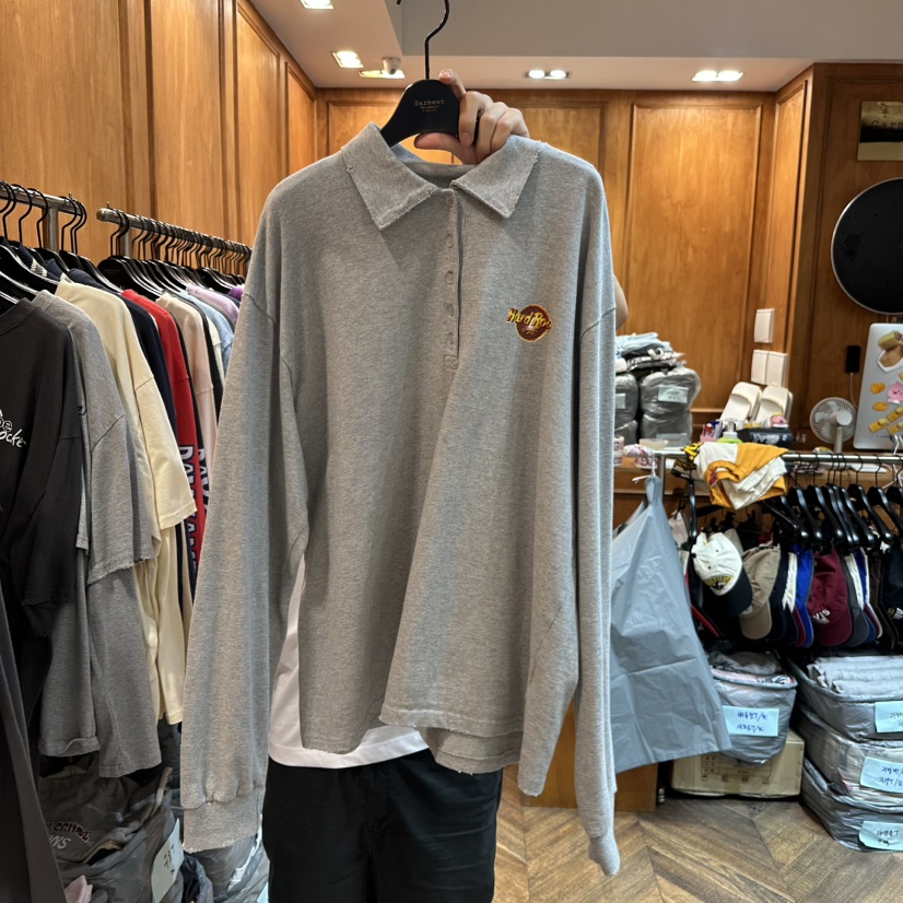 GARMENT-P韓國代購㊣女裝新品人氣推薦熱賣時尚真品長袖T恤GARMENT長袖T恤圖色1