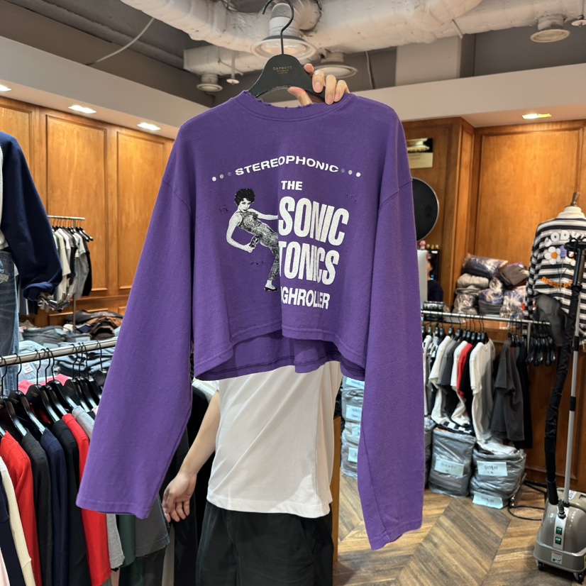 GARMENT-P韓國直郵㊣女士新款休閑推薦熱賣時尚職業長袖T恤GARMENT長袖T恤圖色1