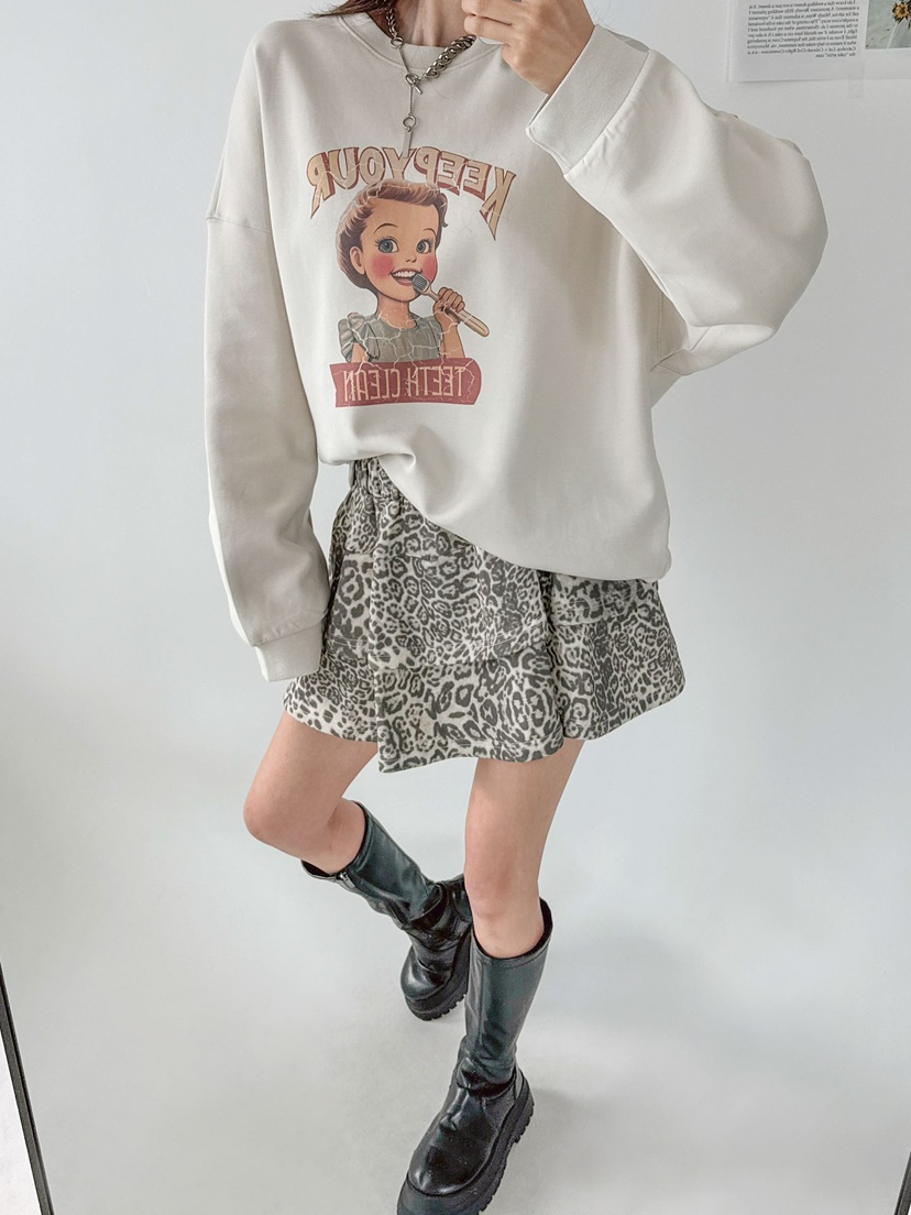 DRAWING東大門㊣代購女裝新品時尚職業休閑人氣熱賣推薦衛衣DRAWING衛衣
