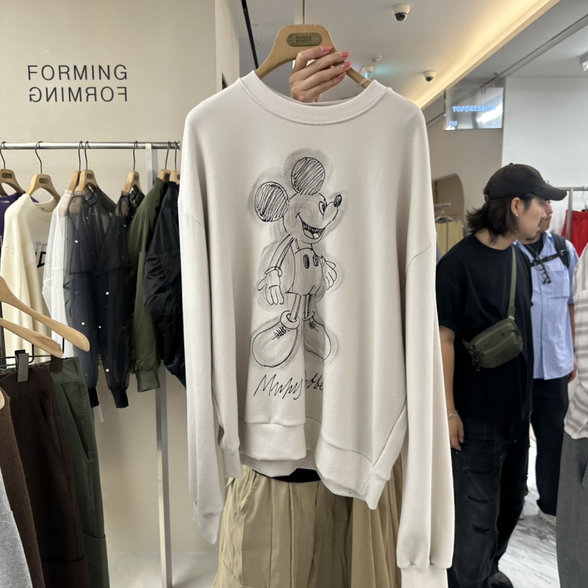 FORMING-P韓國直郵㊣女裝新品真品25秋冬職業推薦休閑衛衣FORMING-P衛衣圖色1