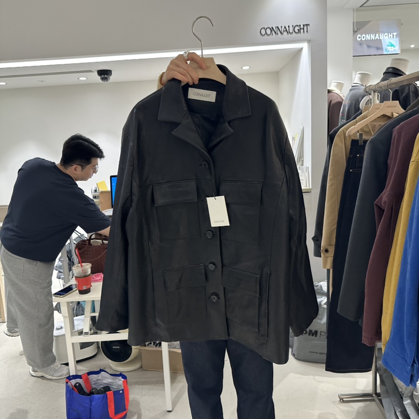 DAILYJUD東大門㊣實拍女士新款熱賣推薦休閑真品25秋冬夾克CONNAUGHT夾克圖色1