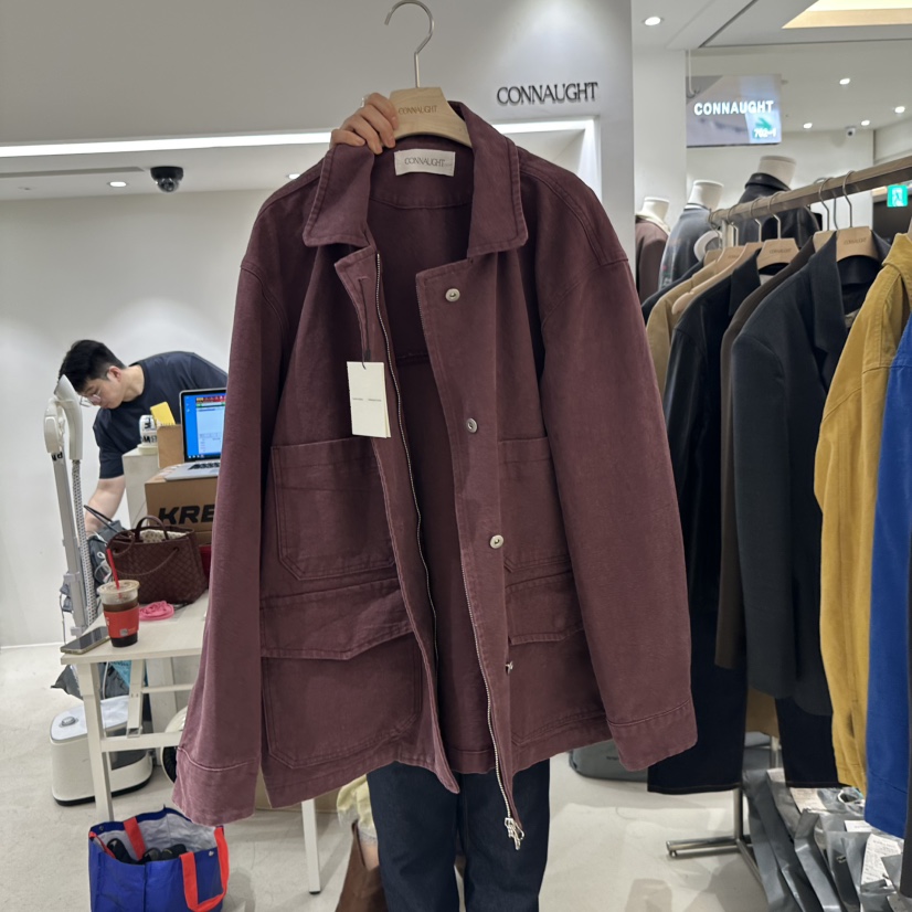 DAILYJUD韓國直郵㊣女裝新款真品人氣時尚25秋冬休閑推薦夾克CONNAUGHT夾克圖色3