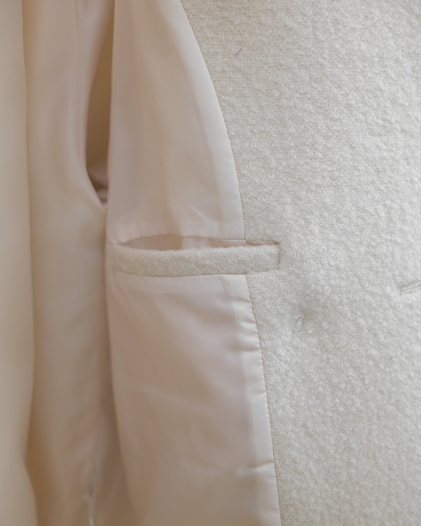 ERUME東大門㊣直郵女裝新品25秋冬熱賣推薦真品短款大衣羊駝ERUME短款大衣