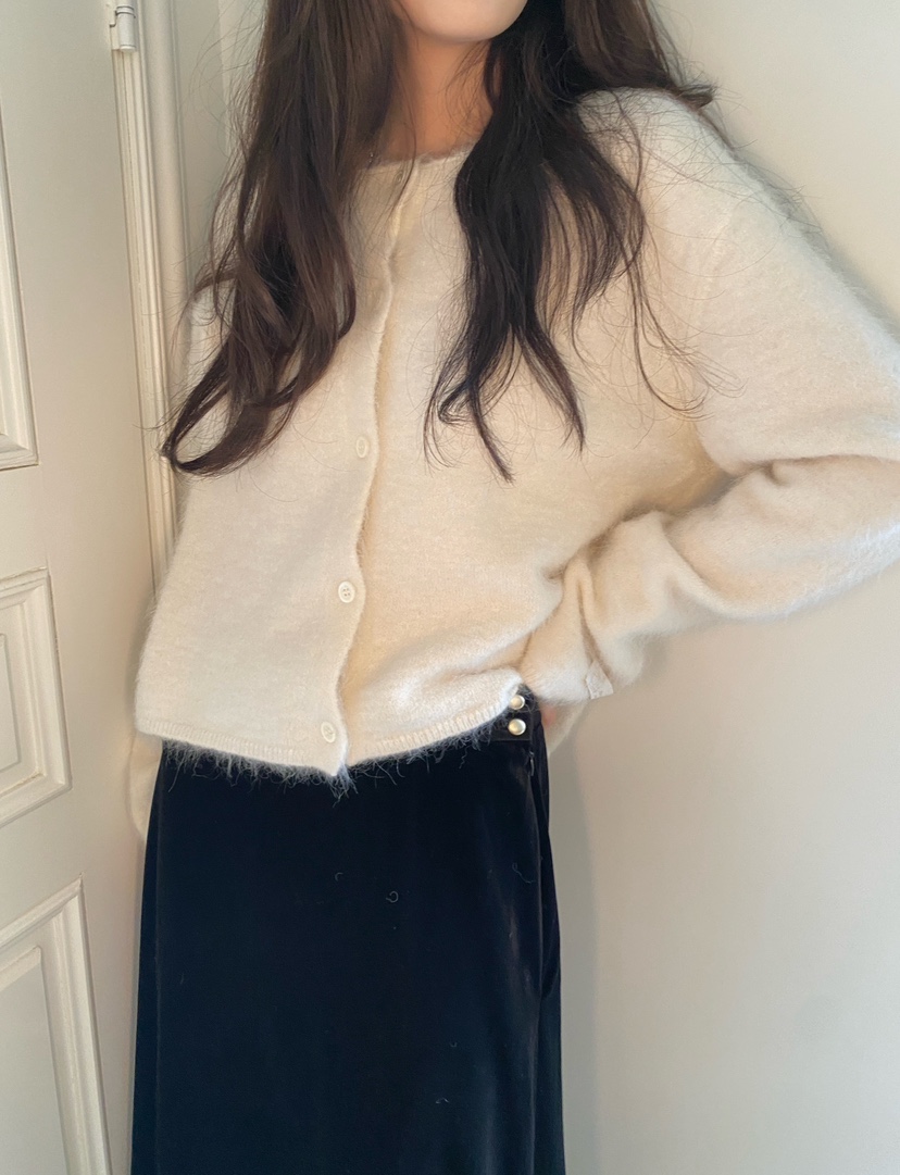 ERUME韓國直郵㊣女裝新款25秋冬人氣真品推薦休閑針織衫羊駝ERUME針織衫