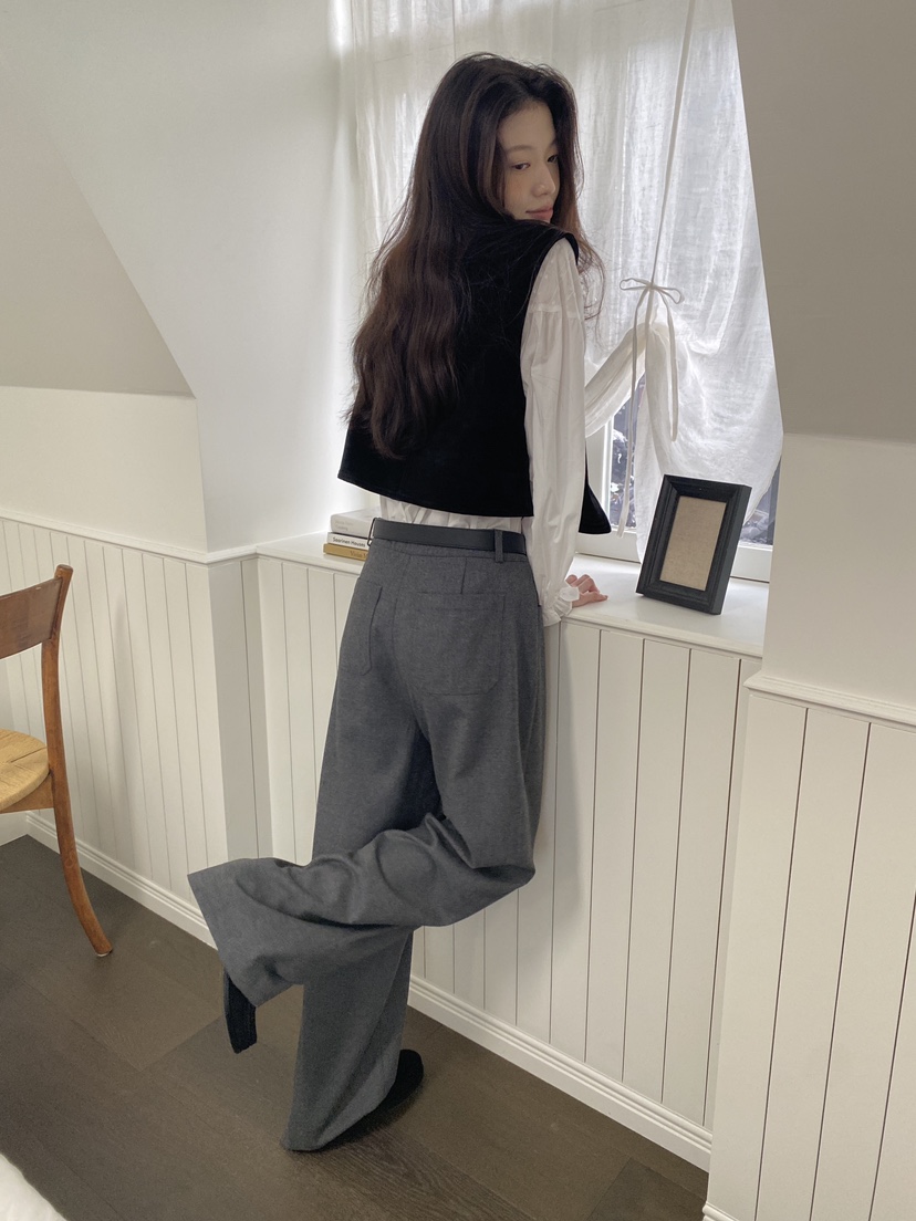ERUME東大門㊣實拍女裝新品職業時尚真品推薦熱賣人氣休閑褲ERUME休閑褲