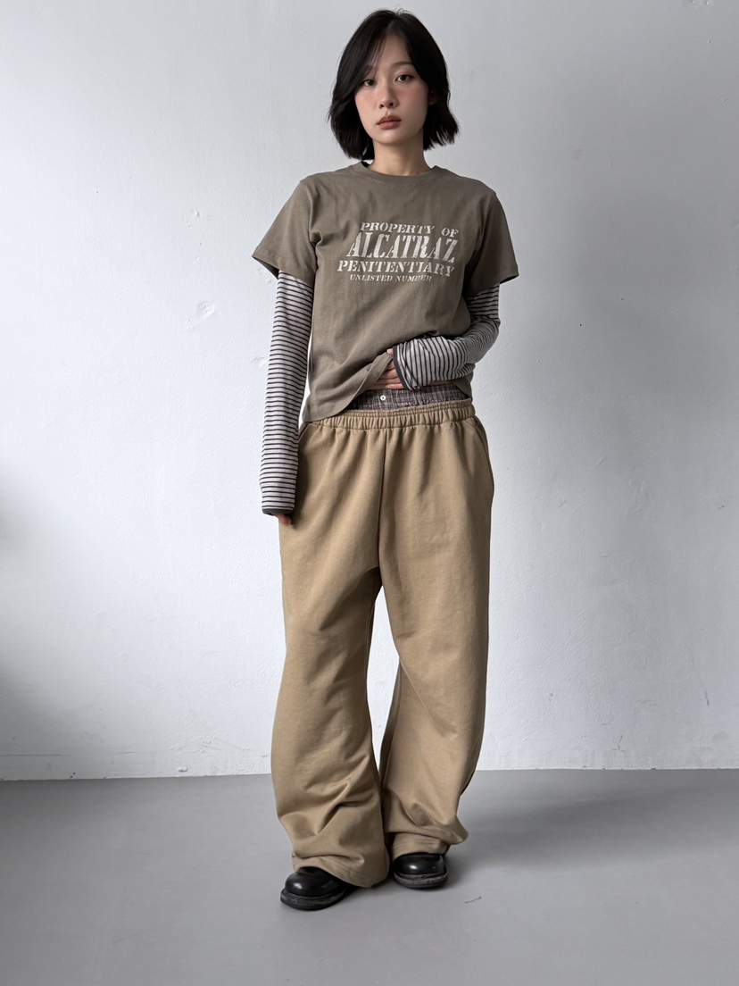 KARE/WEREPIECE韓國直郵㊣女裝新品職業25秋冬休閑時尚休閑褲KARE/WEREPIECE休閑褲