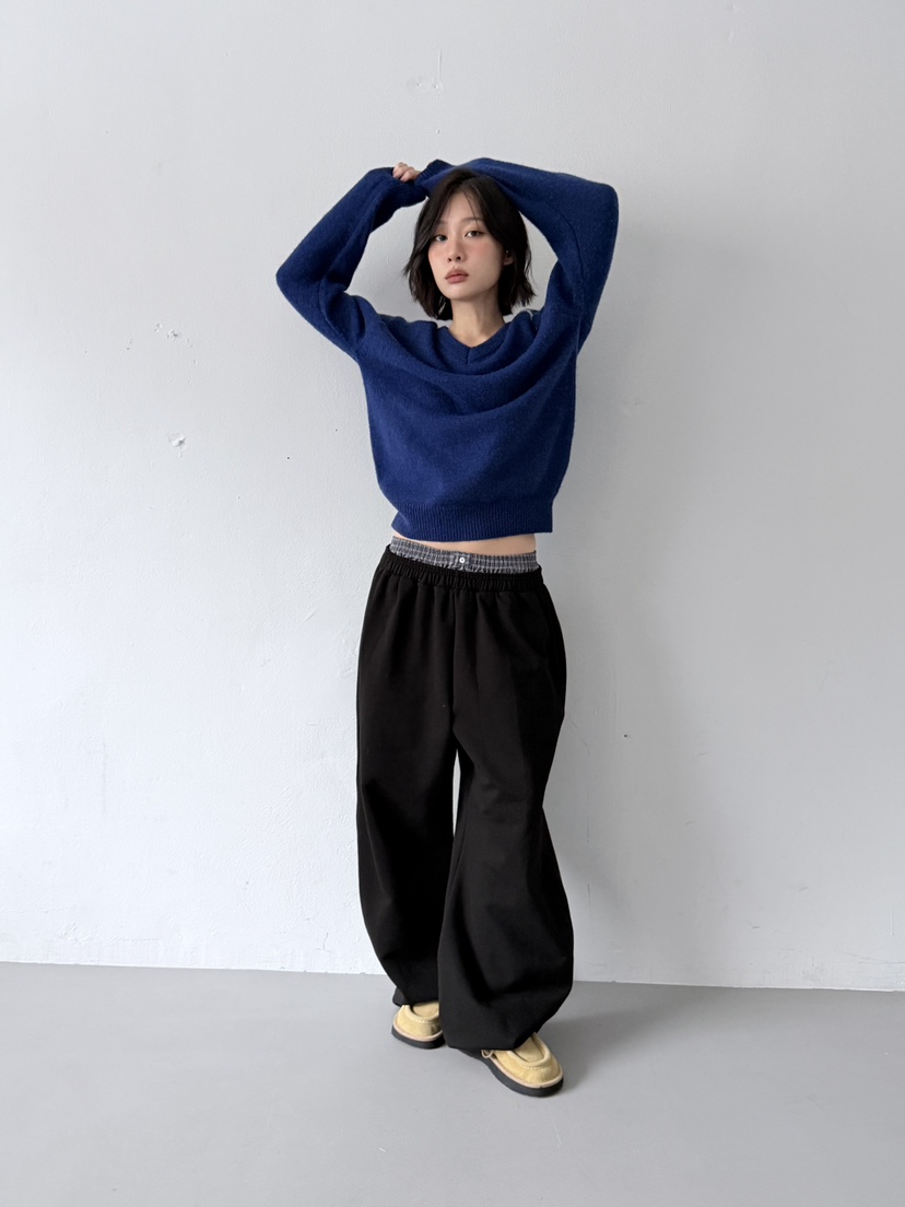 KARE/WEREPIECE韓國直郵㊣女裝新品職業25秋冬休閑時尚休閑褲KARE/WEREPIECE休閑褲