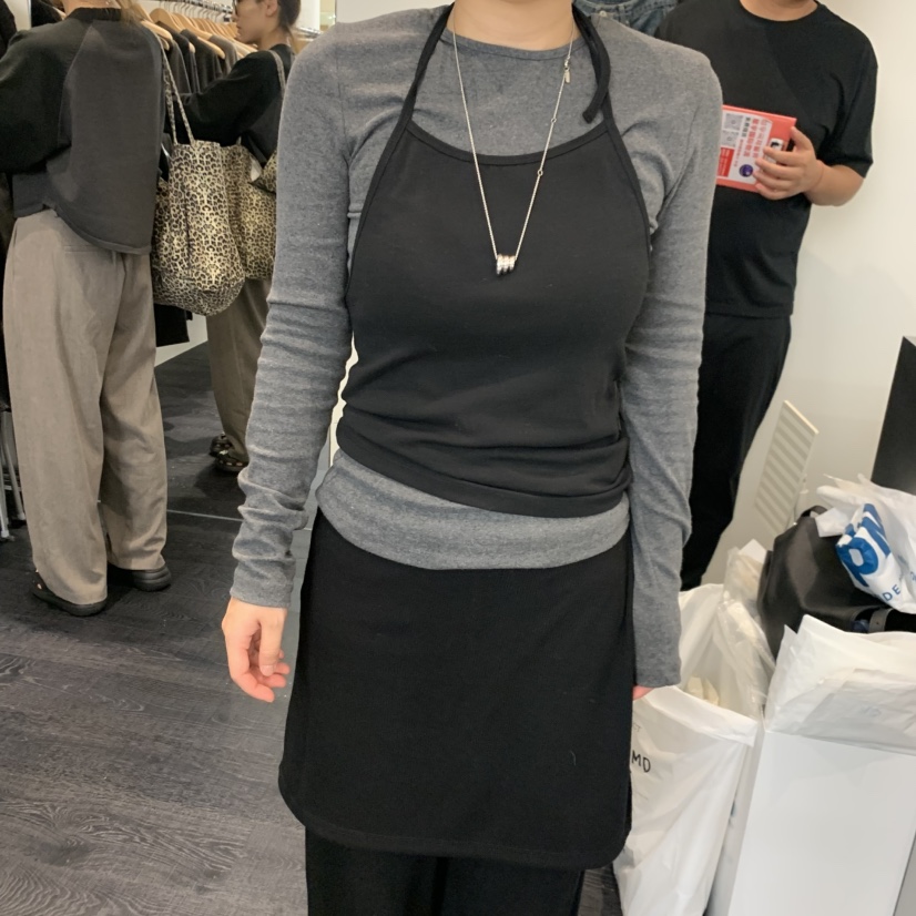 OBJECT東大門㊣實拍女裝新品休閑職業25秋冬人氣真品吊帶背心OBJECT吊帶/背心圖色3