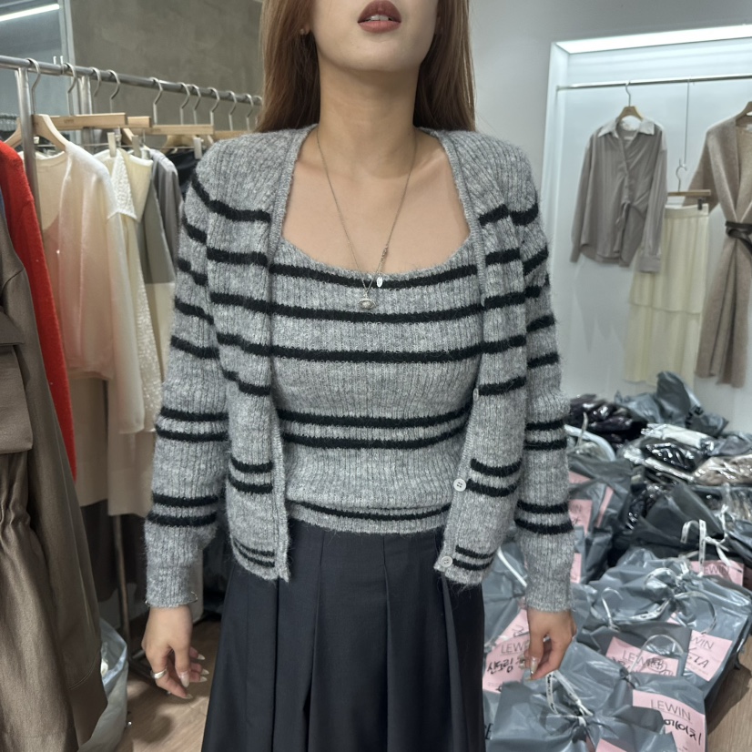 LEWIN東大門㊣代購女士新品人氣熱賣25秋冬時尚套裝兩件套套裝LEWIN套裝圖色1