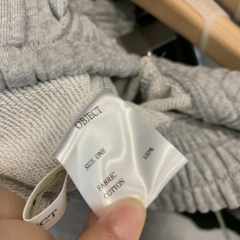 OBJECT東大門㊣代購女裝新品人氣25秋冬時尚熱賣休閑褲寬松OBJECT休閑褲