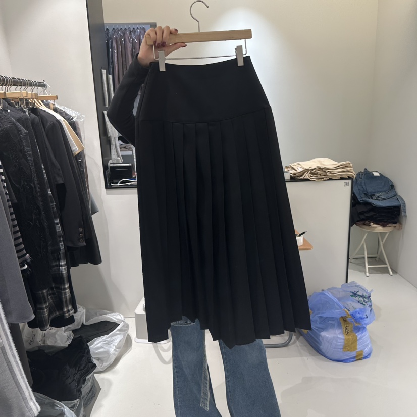 BEENS韓國代購㊣女士新品職業時尚真品熱賣人氣休閑25秋冬長裙BEENS長裙