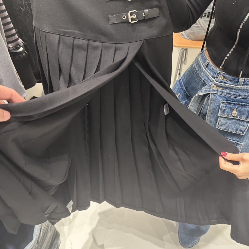 BEENS韓國代購㊣女士新品職業時尚真品熱賣人氣休閑25秋冬長裙BEENS長裙