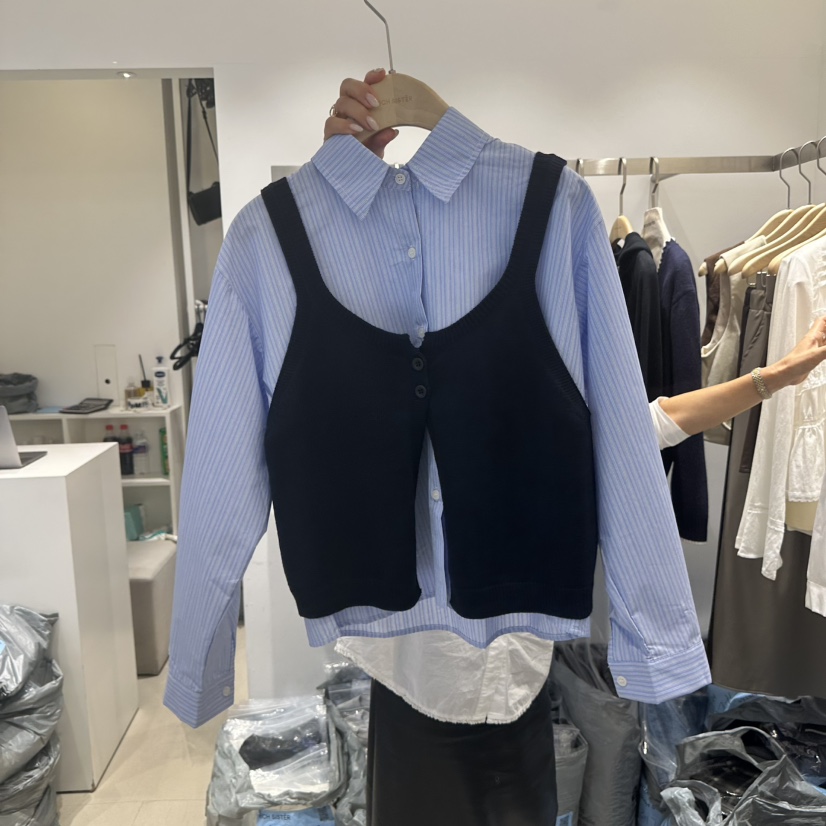 RICH SISTER東大門㊣直郵女裝新品職業時尚25秋冬人氣套裝RICH SISTER套裝圖色2