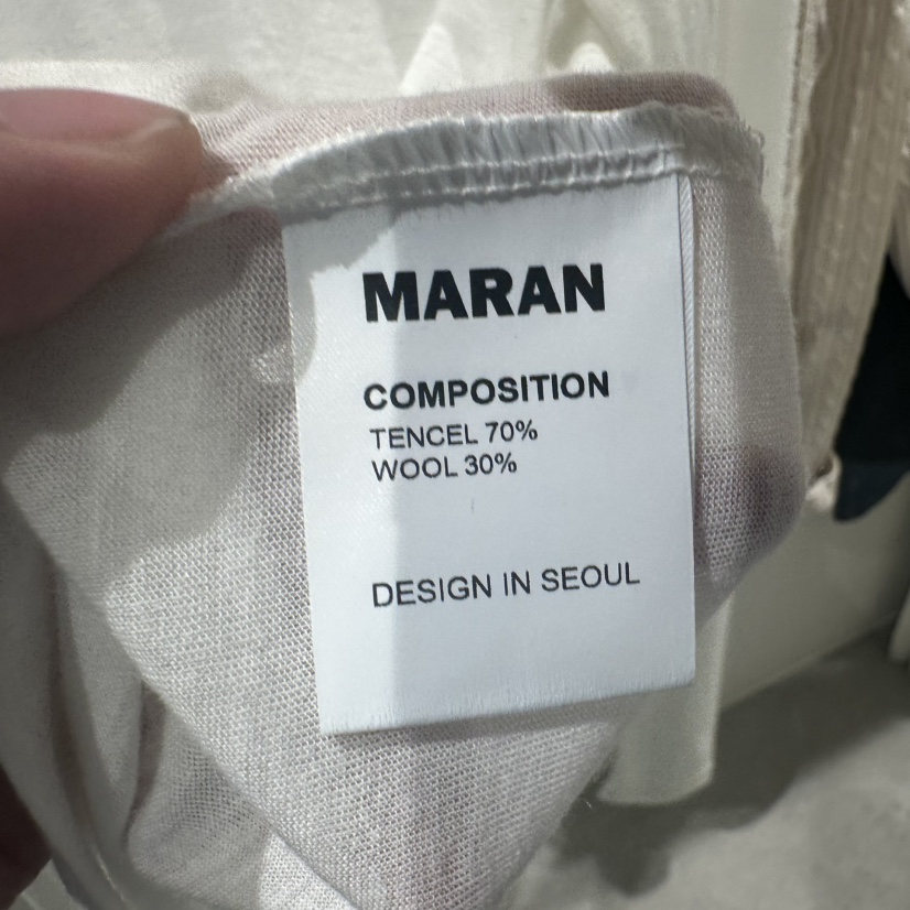 MARAN-P東大門㊣直郵女士新款職業人氣時尚長袖T恤天絲羊毛MARAN長袖T恤