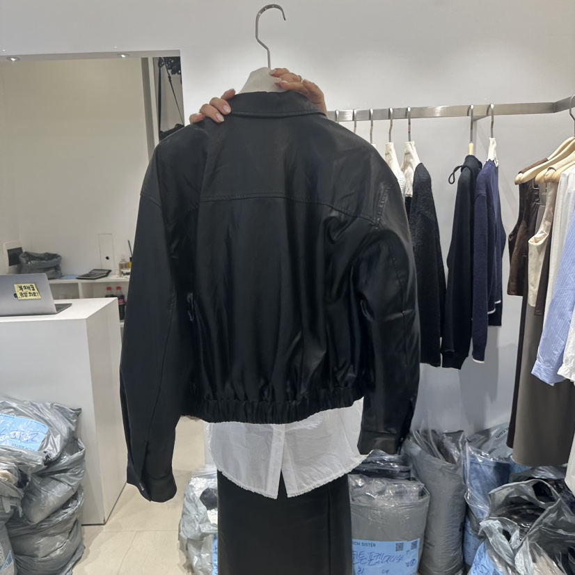 RICH SISTER東大門㊣直郵女士新品時尚推薦人氣真品夾克皮革RICH SISTER夾克