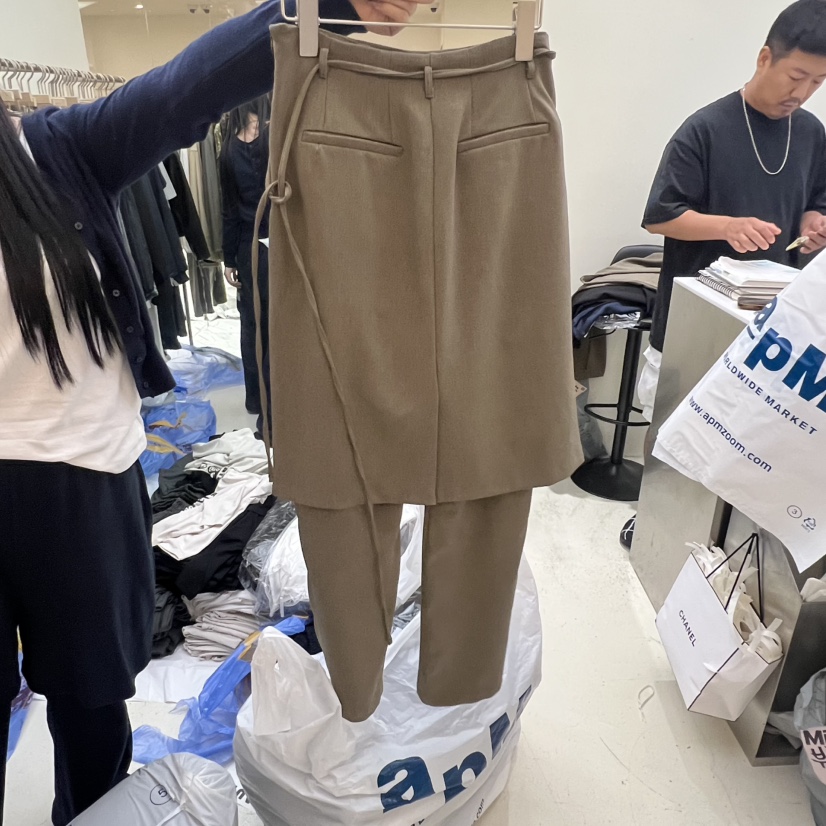 FLAUNT東大門㊣直郵女士新款休閑25秋冬真品人氣時尚職業裙褲FLAUNT裙褲