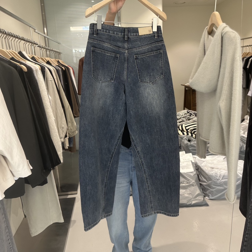 PLAMM東大門㊣直郵女裝新品休閑人氣25秋冬真品時尚推薦牛仔褲PLAMM牛仔褲