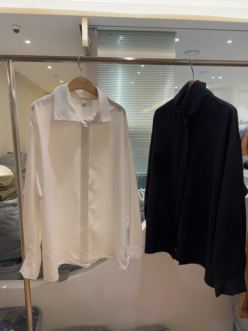 DE VENTI東大門㊣代購女士新品熱賣人氣25秋冬襯衫蕾絲衫高領DE VENTI襯衫/蕾絲衫