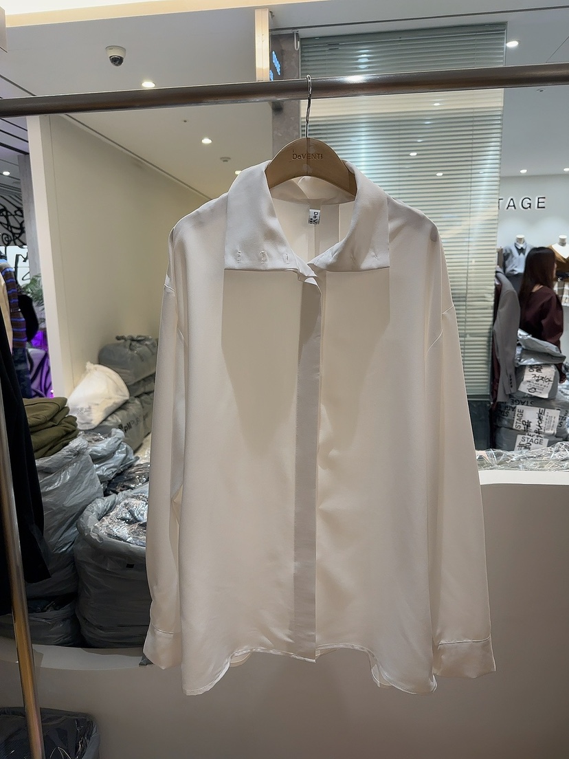 DE VENTI東大門㊣代購女士新品熱賣人氣25秋冬襯衫蕾絲衫高領DE VENTI襯衫/蕾絲衫圖色1