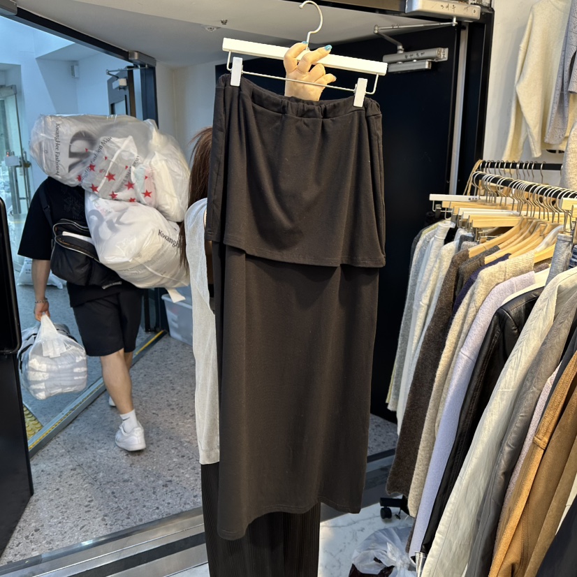 HARU東大門㊣直郵女裝新品時尚職業熱賣人氣25秋冬推薦長裙HARU長裙