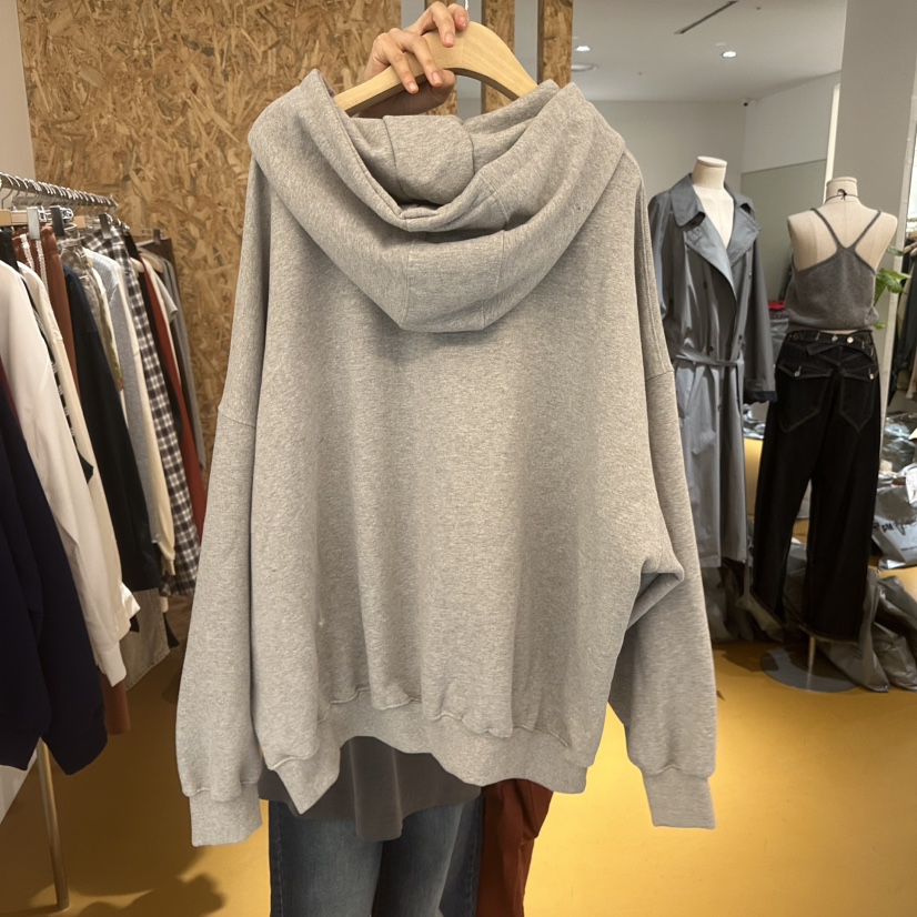 DE VENTI韓國直郵㊣女裝新品時尚熱賣職業休閑夾克連帽衫拉鏈DE VENTI夾克