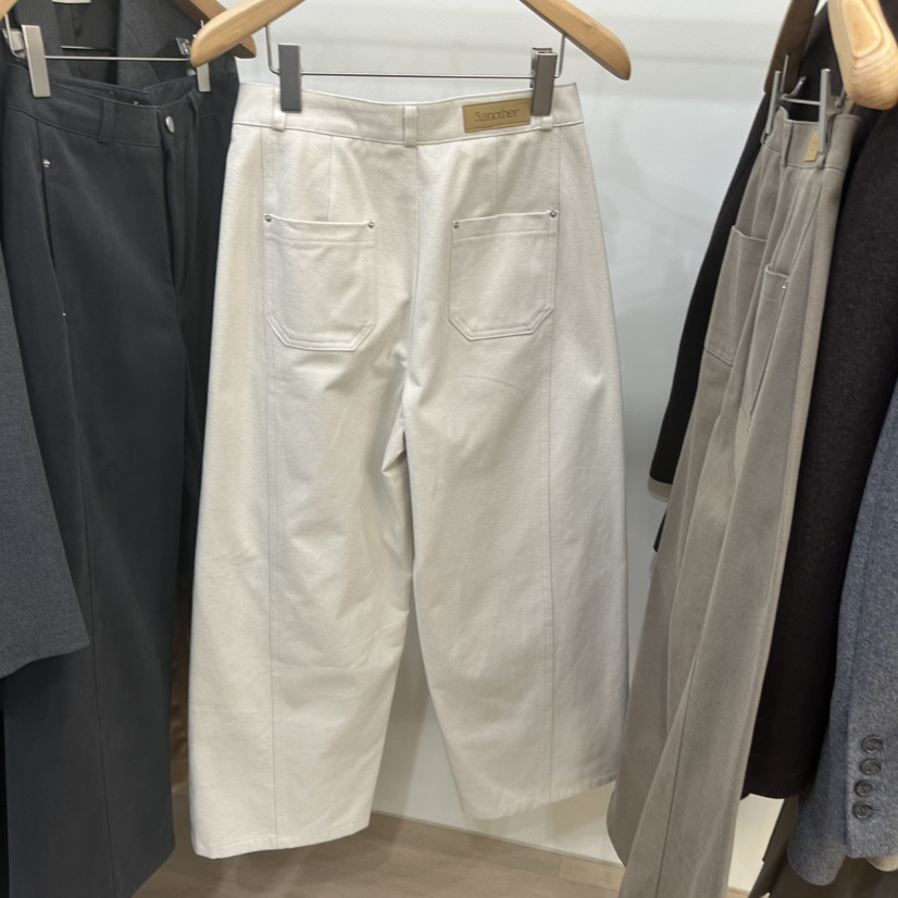 3 ANOTHER東大門㊣代購女裝新品人氣推薦真品休閑褲羊毛鏤空3 ANOTHER休閑褲