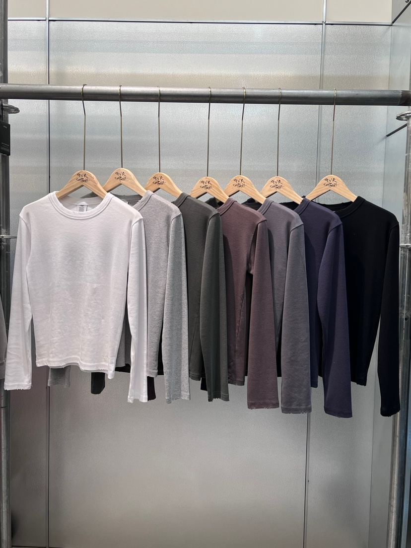 GVR COMPANY東大門㊣實拍女士新品25秋冬休閑熱賣人氣長袖T恤GVR-COMPANY長袖T恤
