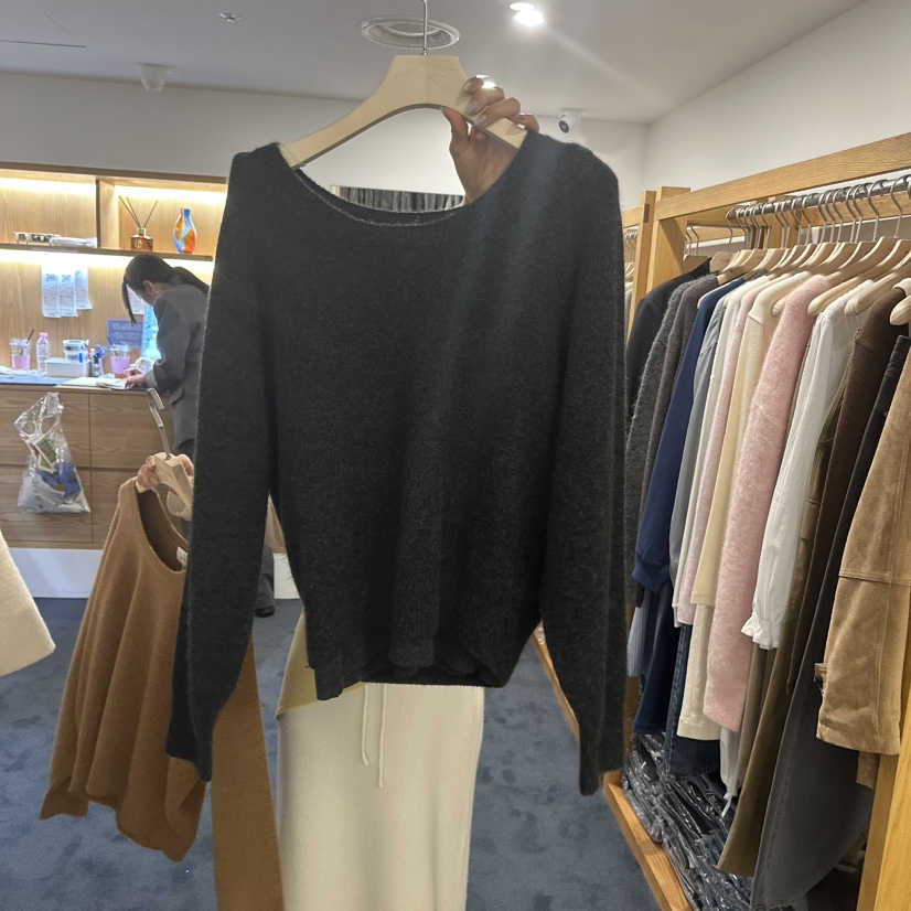 ROUNDER東大門㊣直郵女士新品職業25秋冬時尚真品休閑針織衫ROUNDER針織衫圖色2