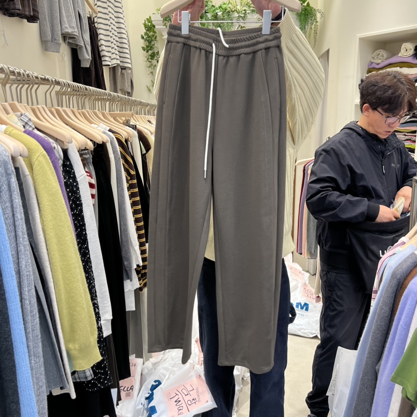 ONE MONE韓國直郵㊣女士新品推薦職業時尚休閑25秋冬休閑褲ONE MONE休閑褲圖色1