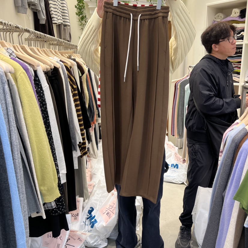 ONE MONE韓國直郵㊣女士新品推薦職業時尚休閑25秋冬休閑褲ONE MONE休閑褲圖色4
