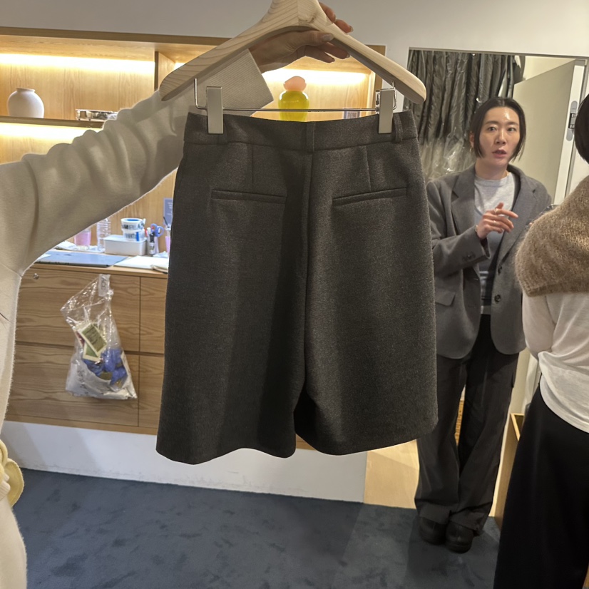 ROUNDER東大門㊣代購女裝新品休閑推薦時尚真品職業熱賣短褲ROUNDER短褲